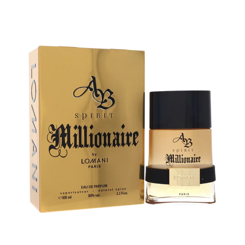 Ab Spirit Millionaire Eau de Parfum by Lomani 3.3 OZ
