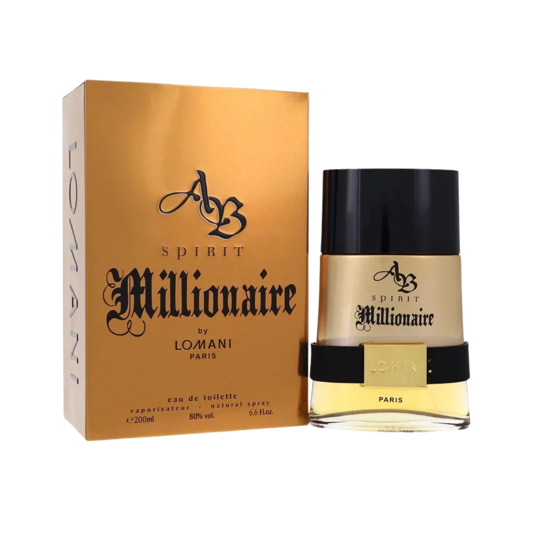 Ab Spirit Millionaire Eau de Toilette by Lomani 6.6 OZ