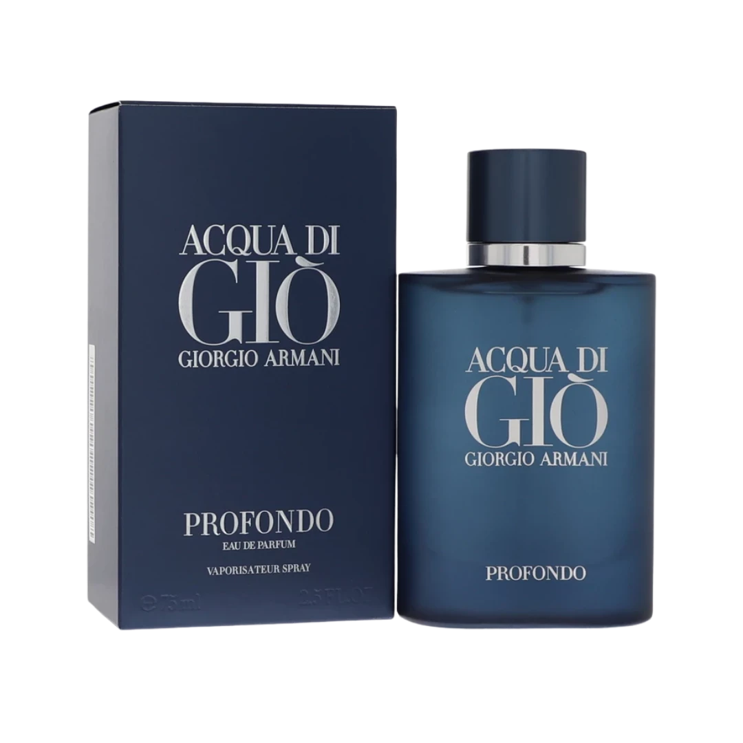 Acqua Di Gio Profondo Eau de Parfum by Giorgio Armani 2.5 OZ