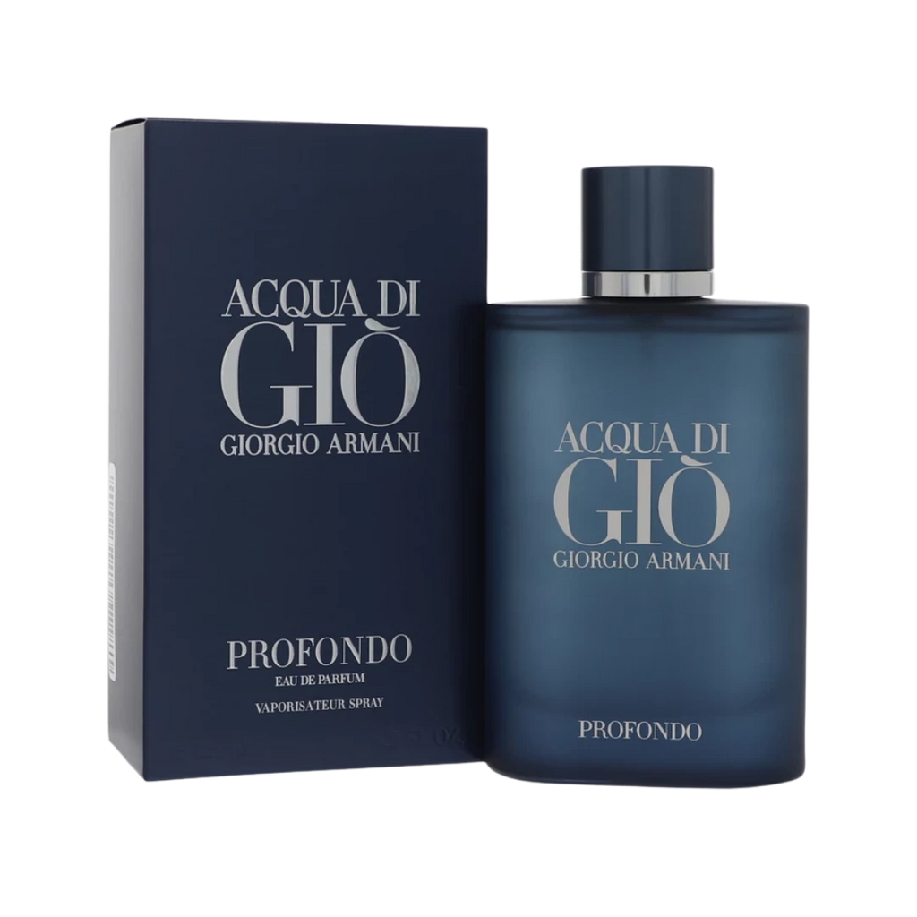 Acqua Di Gio Profondo Eau de Parfum by Giorgio Armani 4.2 OZ