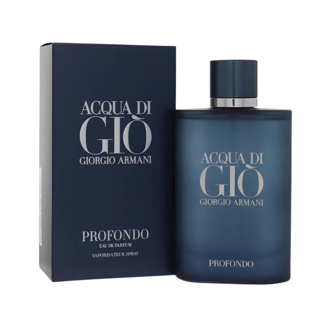Acqua Di Gio Profondo Eau de Parfum by Giorgio Armani 4.2 OZ