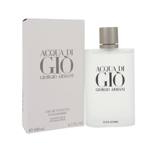 Acqua Di Gio Eau de Toilette by Giorgio Armani 6.7 OZ