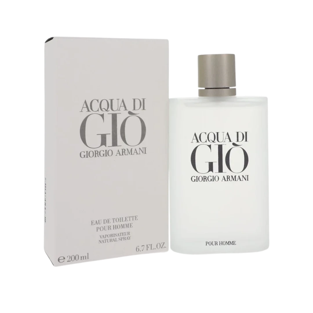 Acqua Di Gio Eau de Toilette by Giorgio Armani 6.7 OZ