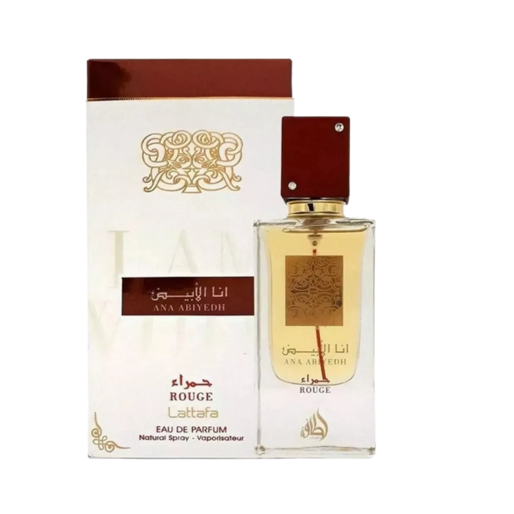 Lattafa Ana Abiyedh Rouge Eau de Parfum by Lattafa 2 OZ