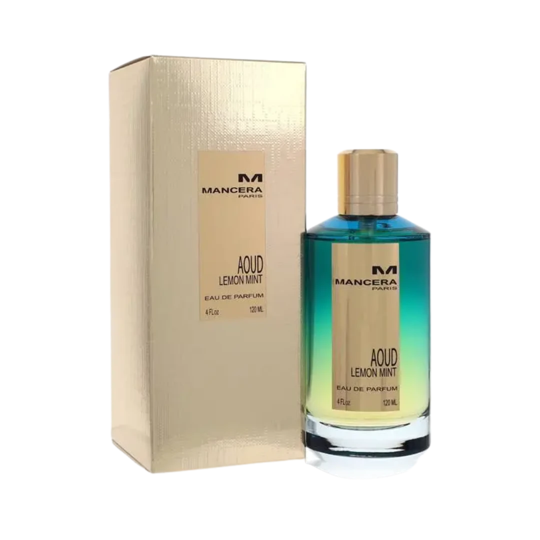 Mancera Aoud Lemon Mint Eau de Parfum by Mancera 4 OZ