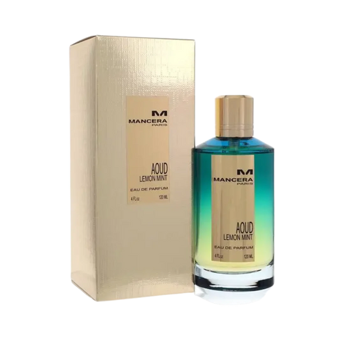 Mancera Aoud Lemon Mint Eau de Parfum by Mancera 4 OZ