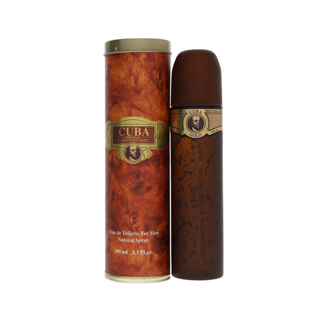 Cuba Gold Eau de Toilette by Cuba 3.3 OZ