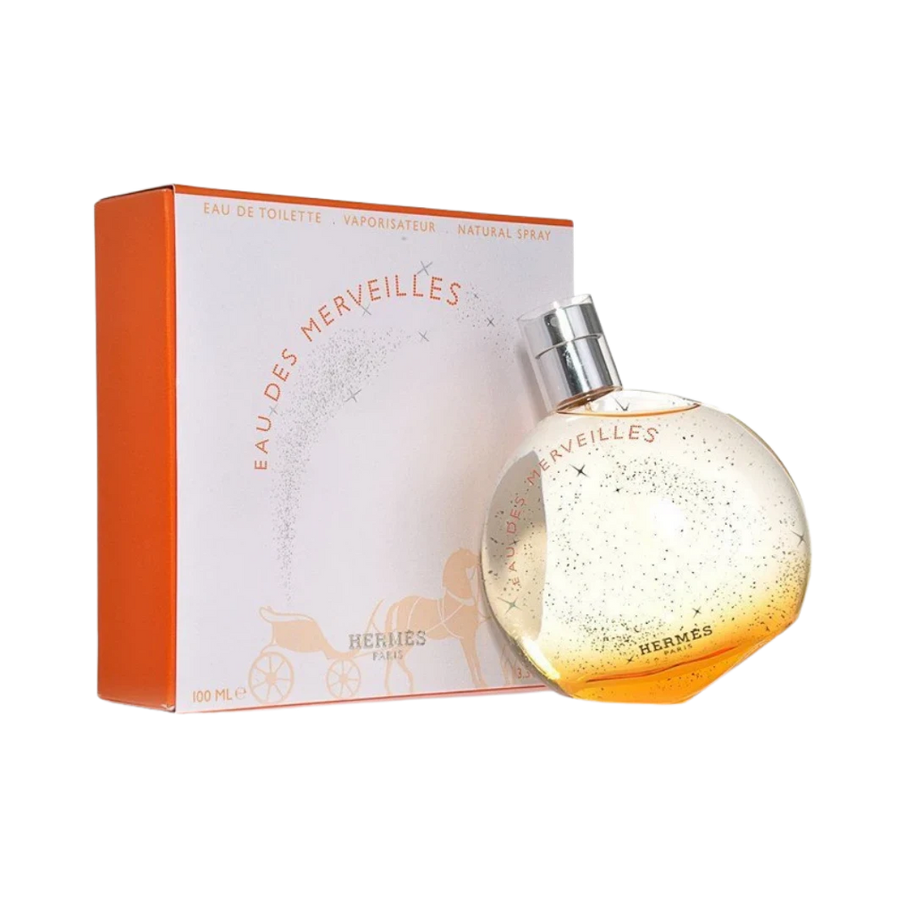 Eau Des Merveilles Eau De Toilette by Hermes 3.4 OZ
