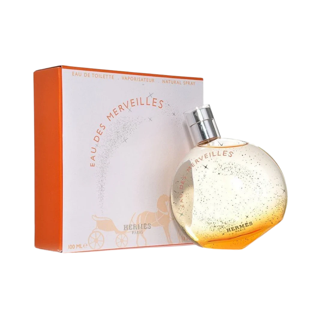 Eau Des Merveilles Eau De Toilette by Hermes 3.4 OZ