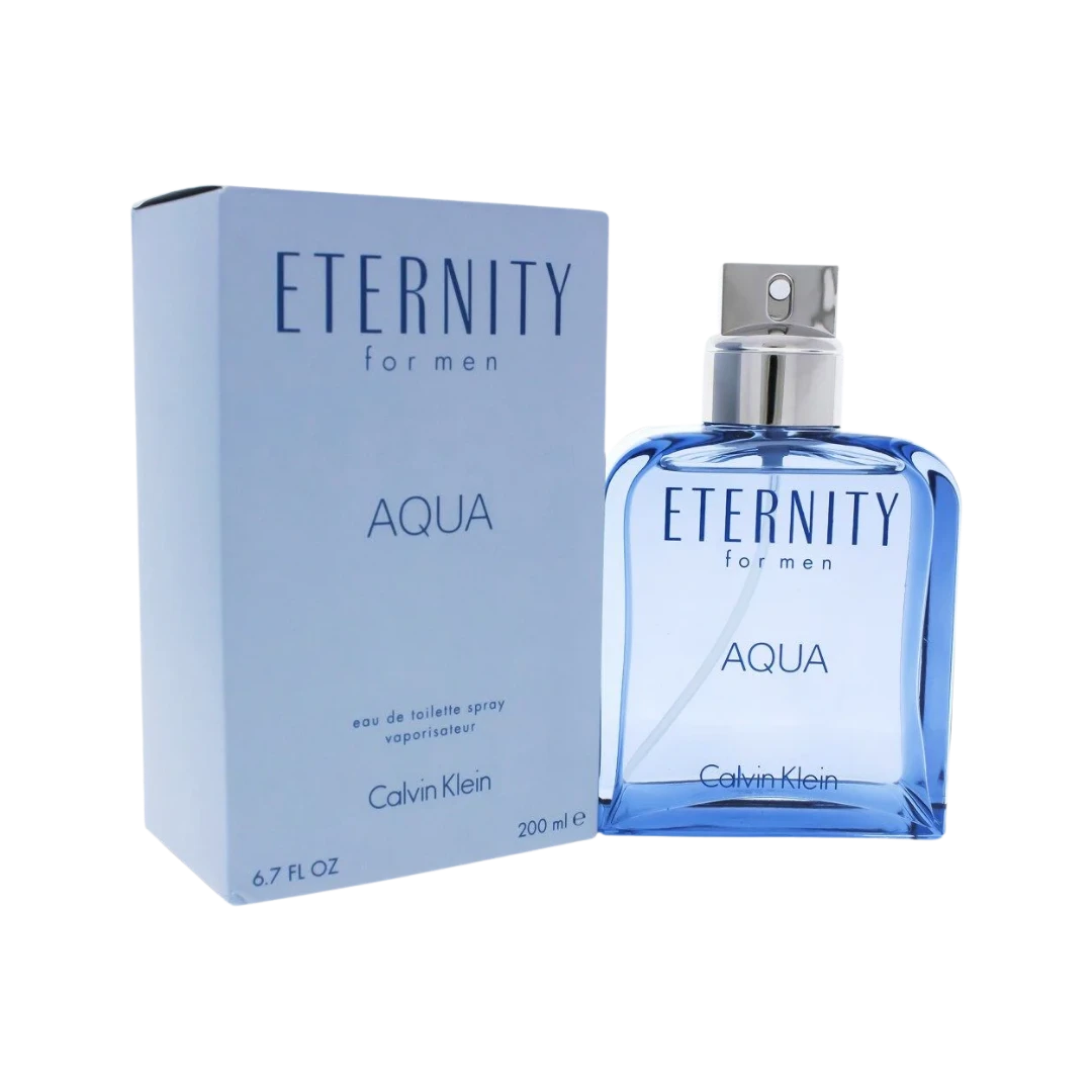 Eternity Aqua Eau de Toilette by Calvin Klein 6.7 OZ