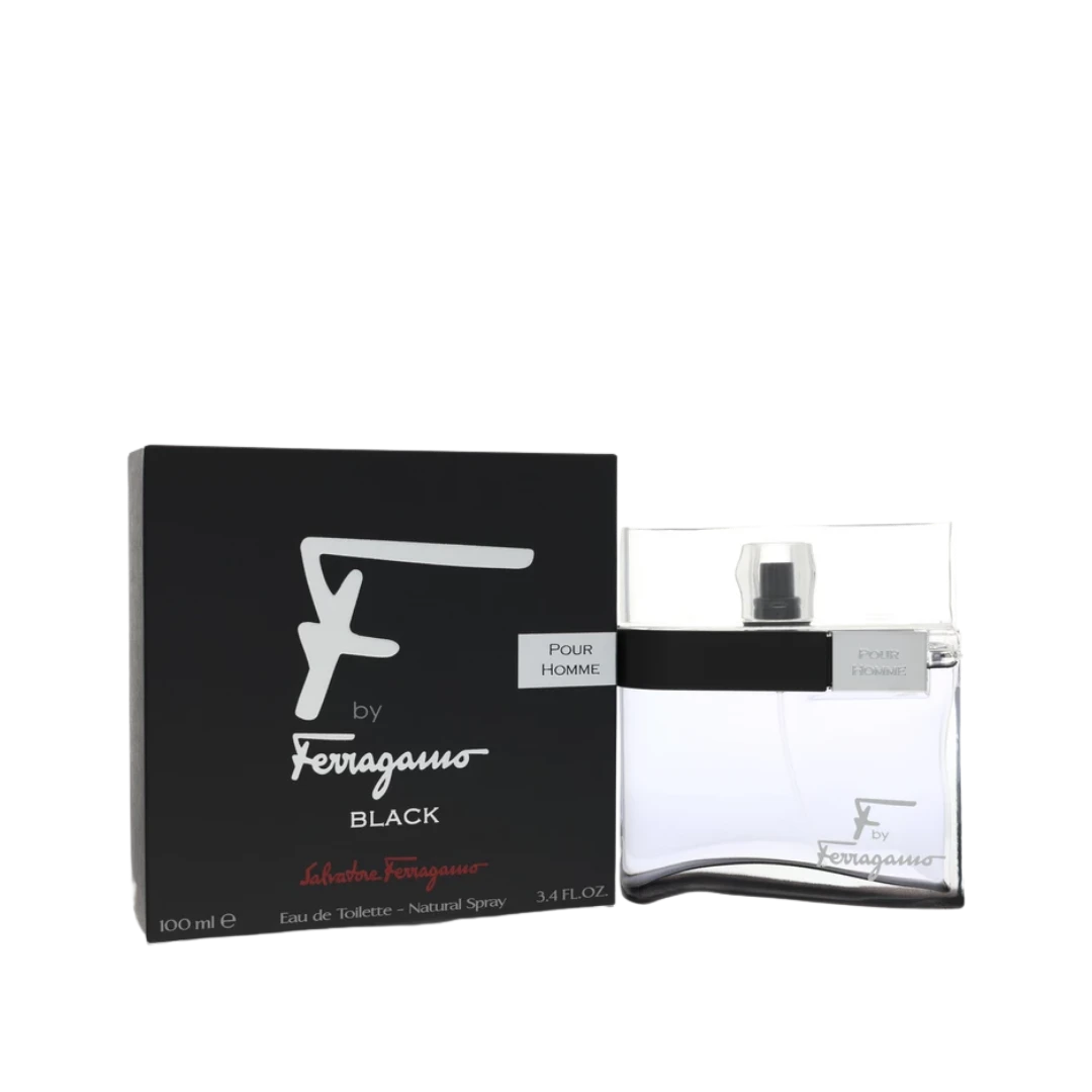 F by Ferragamo Pour Homme Black Eau de Toilette by Salvatore Ferragamo 3.4 OZ