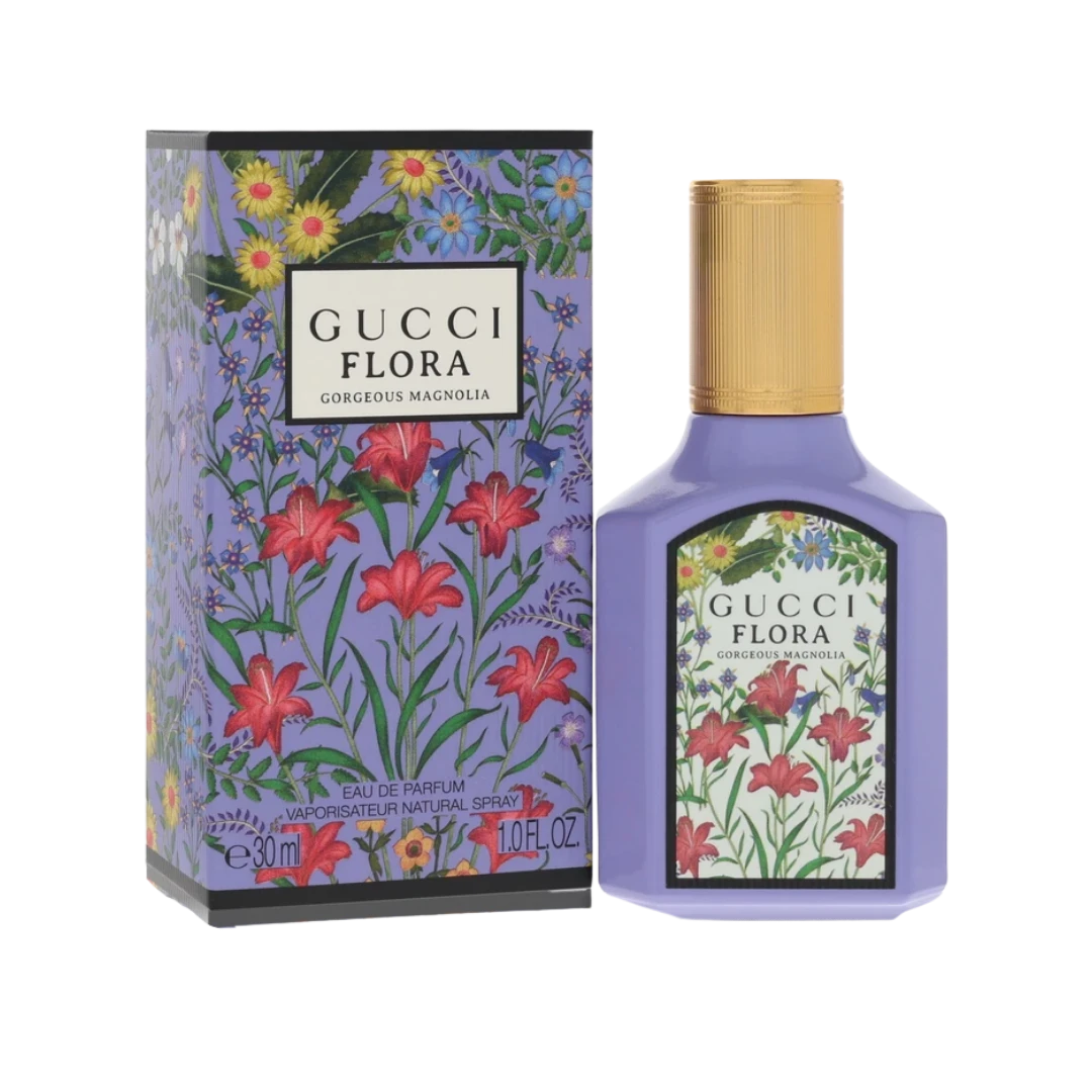 Flora Gorgeous Magnolia Eau de Parfum by Gucci 1 oz