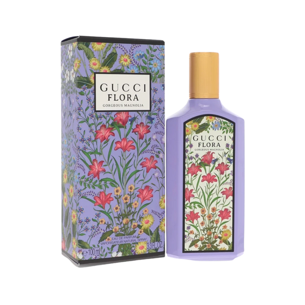 Flora Gorgeous Magnolia Eau de Parfum by Gucci 3.3 oz