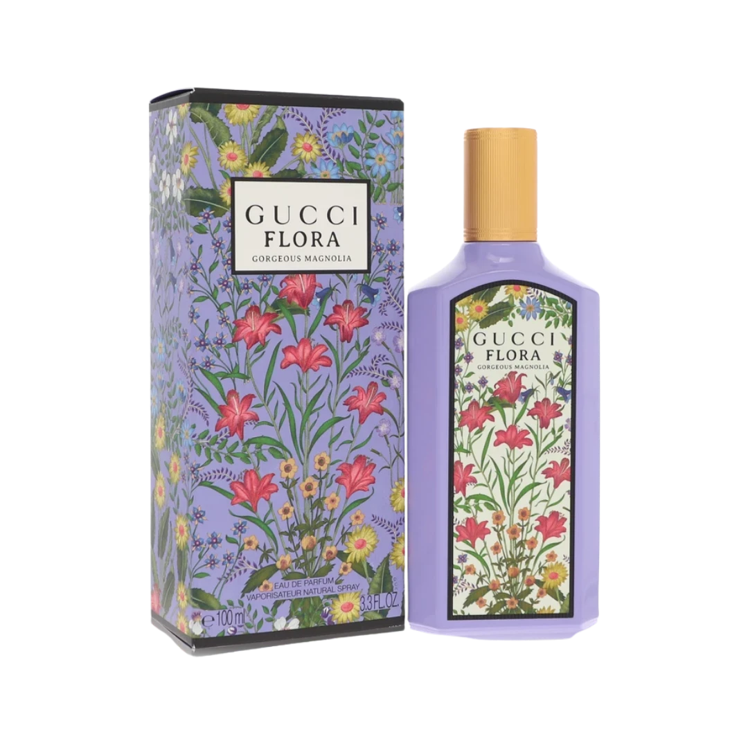 Flora Gorgeous Magnolia Eau de Parfum by Gucci 3.3 oz