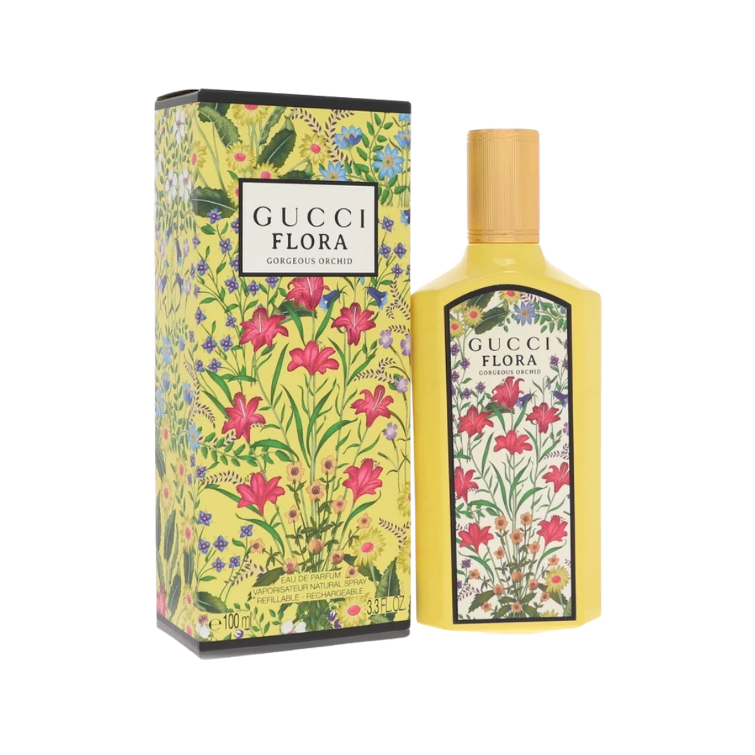Flora Gorgeous Orchid Eau de Parfum by Gucci 3.3 oz