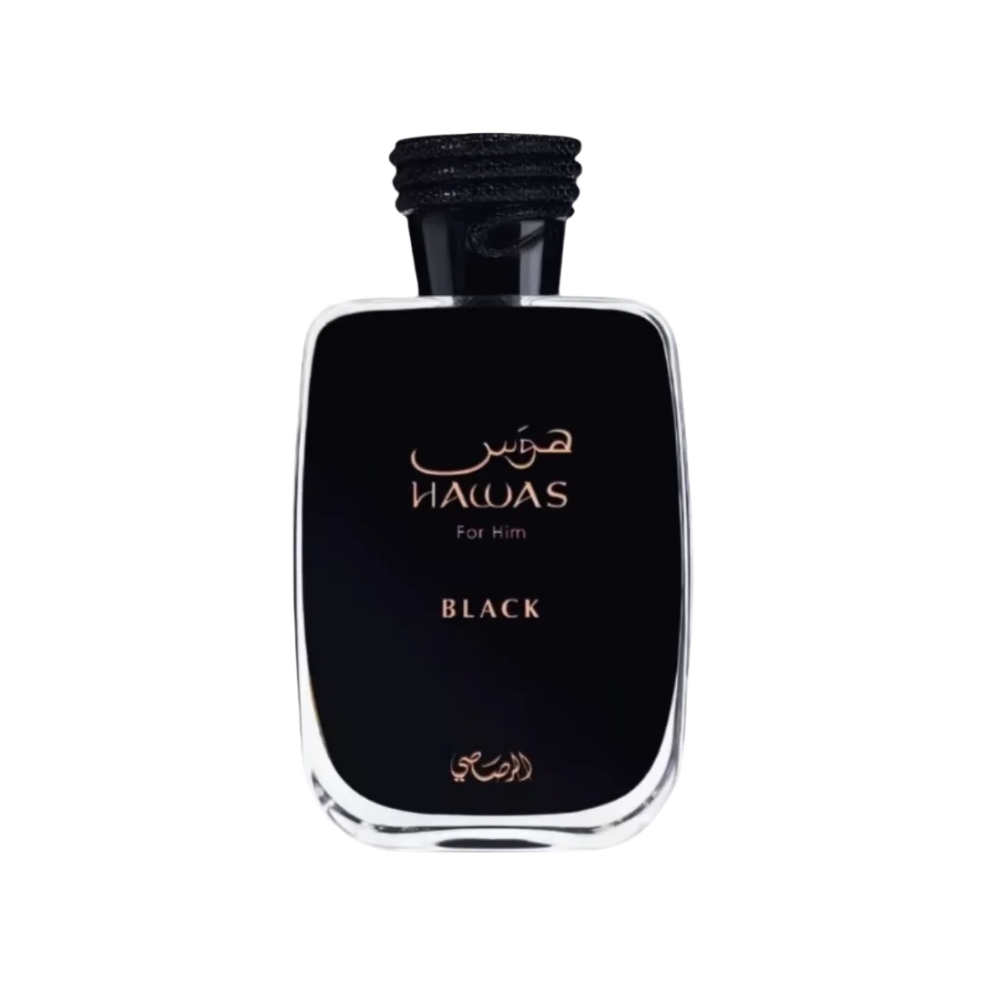 Hawas Black Eau De Parfum by Rasasi Bottle