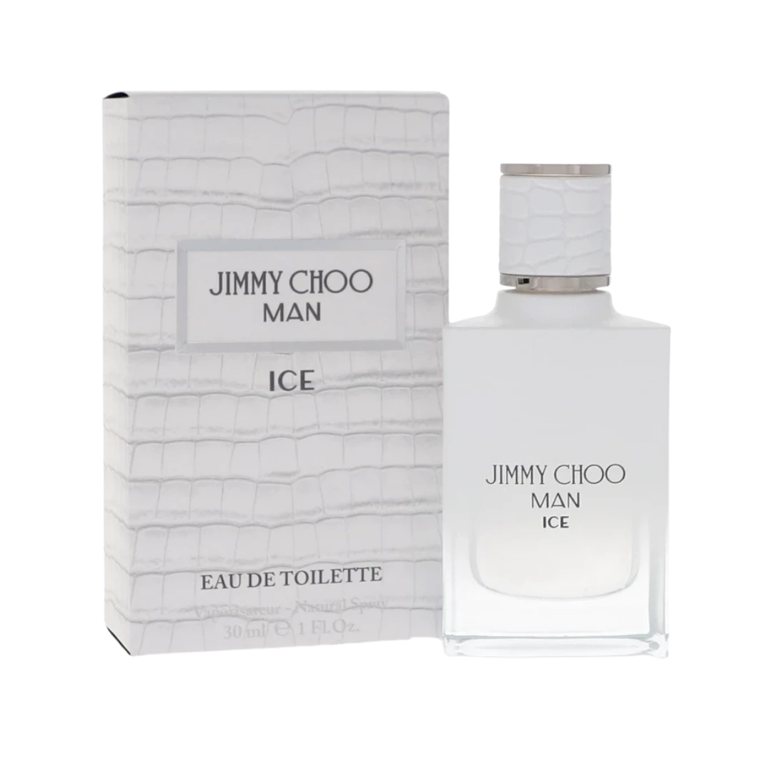 Jimmy Choo Man Ice Eau de Toilette by Jimmy Choo 1 OZ