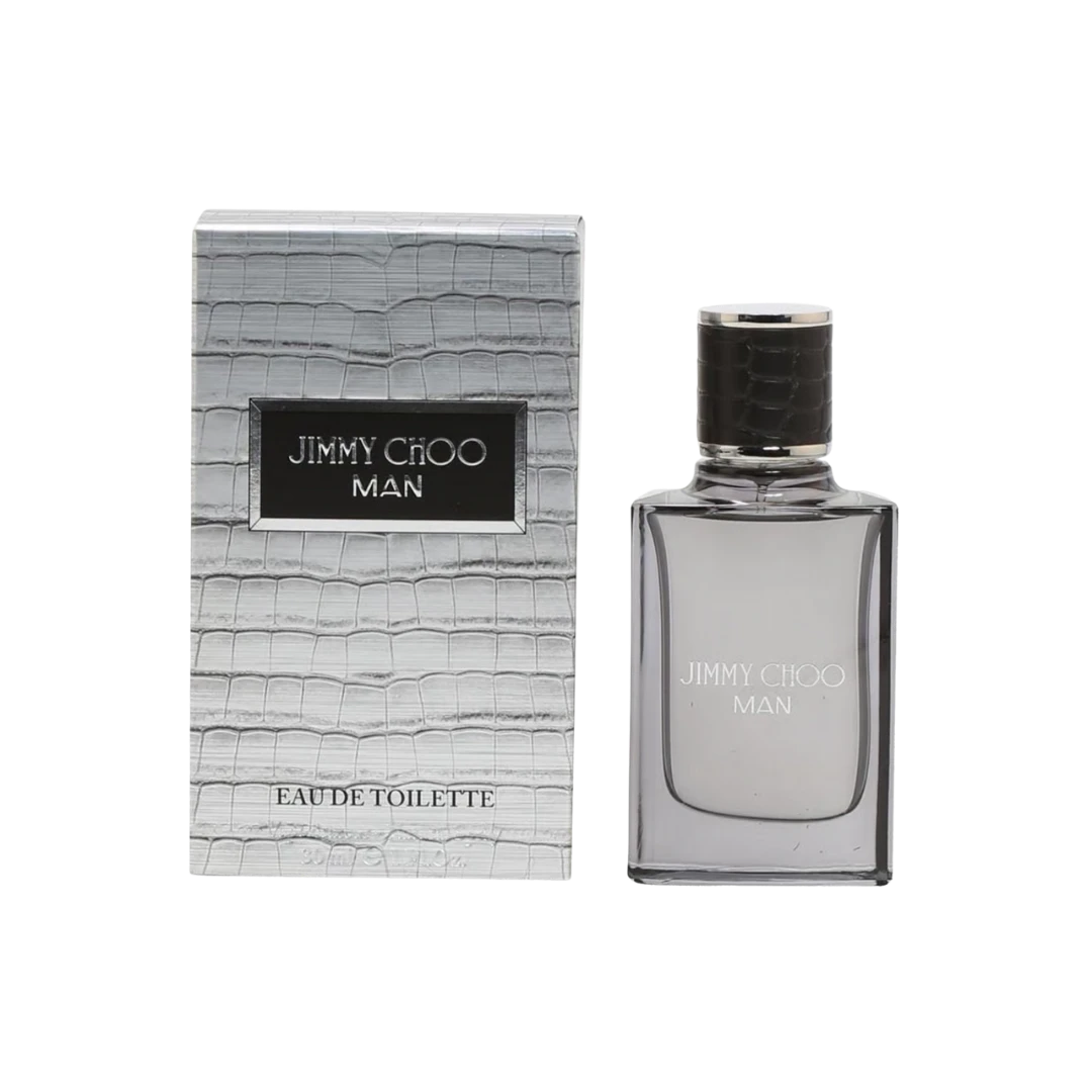 Jimmy Choo Man Eau de Toilette by Jimmy Choo 1 OZ