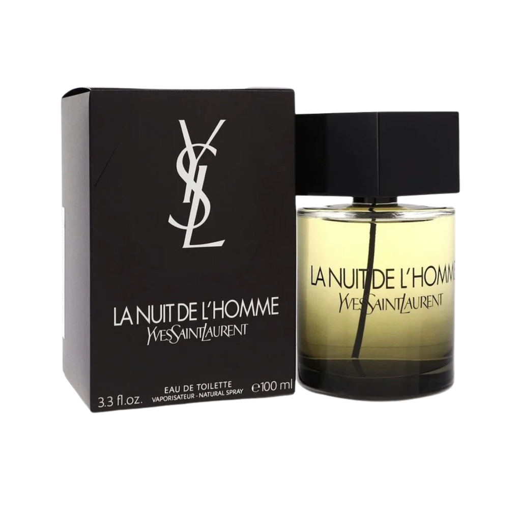 La Nuit De L'Homme Eau de Toilette by Yves Saint Laurent 3.3 OZ