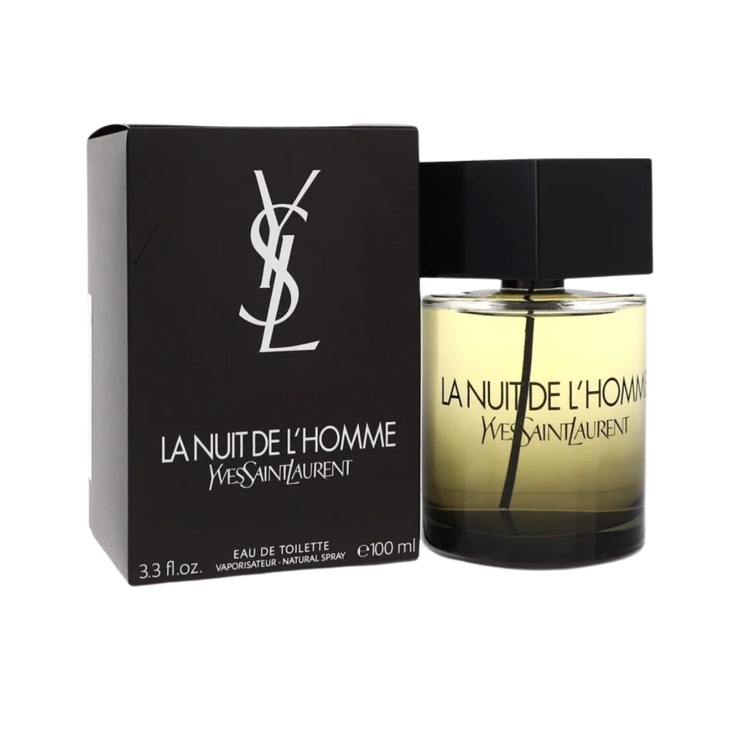 La Nuit De L'Homme Eau de Toilette by Yves Saint Laurent 3.3 OZ