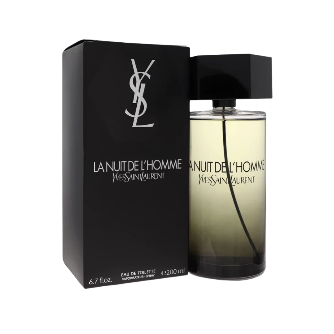 La Nuit De L'Homme Eau de Toilette by Yves Saint Laurent 6.7 OZ