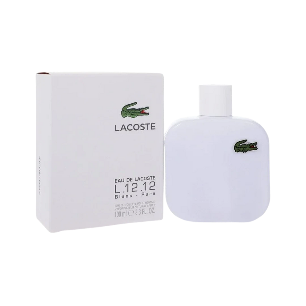 Lacoste Eau De Lacoste L.12.12 Blanc Eau de Toilette by Lacoste 3.3 OZ
