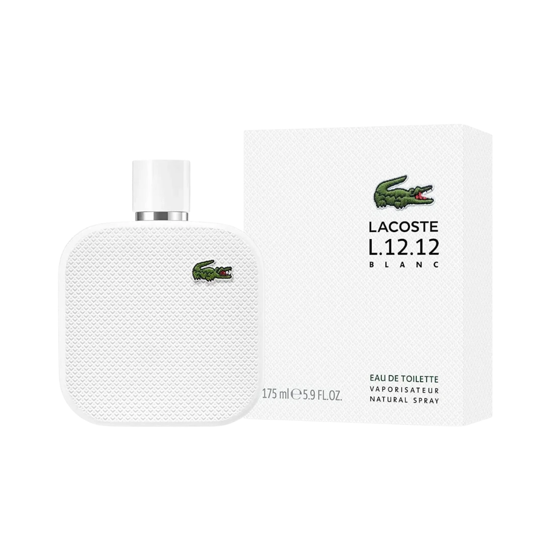 Lacoste Eau De Lacoste L.12.12 Blanc Eau de Toilette by Lacoste 5.9 OZ