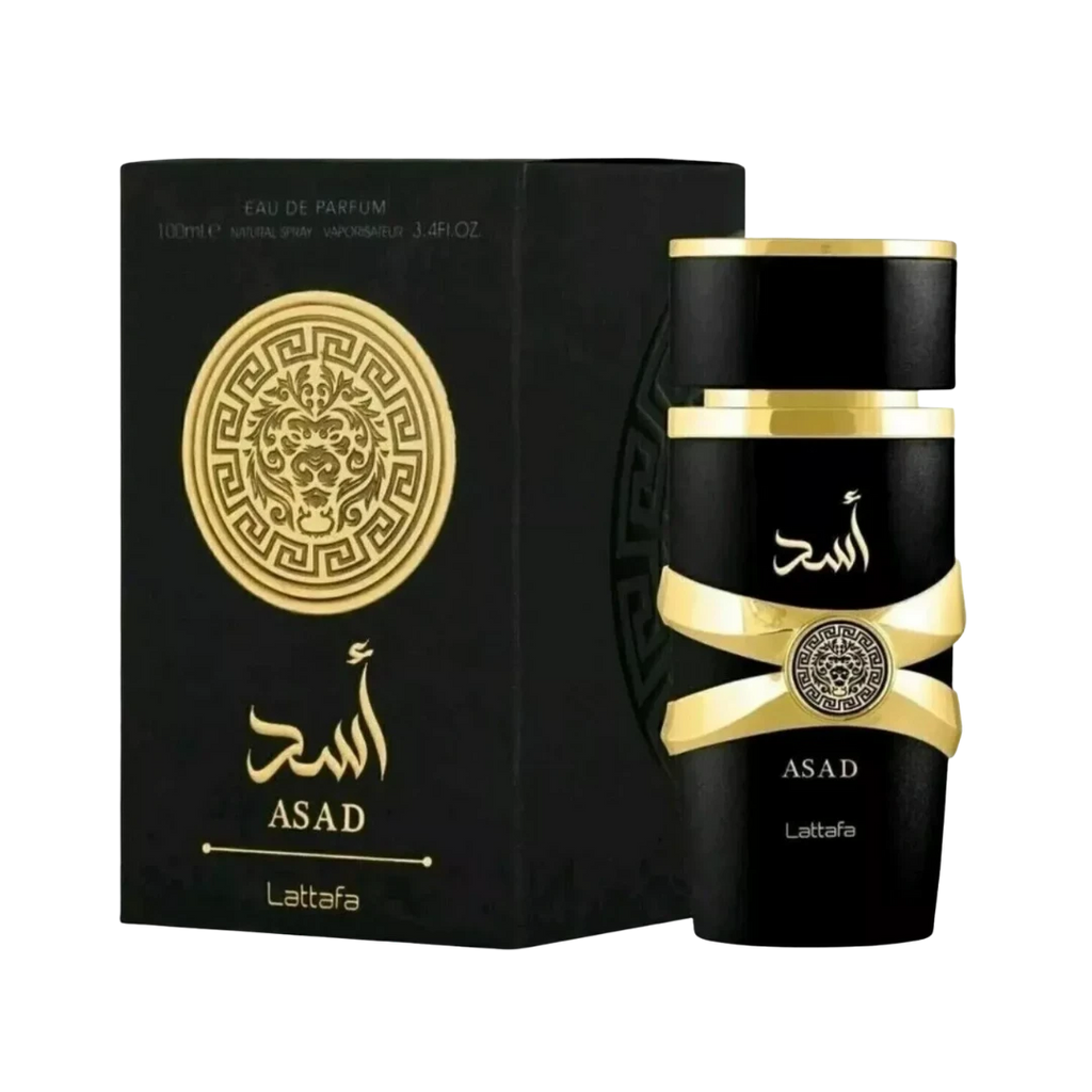 Lattafa Asad by Lattafa EAU DE PARFUM SPRAY 3.4 OZ