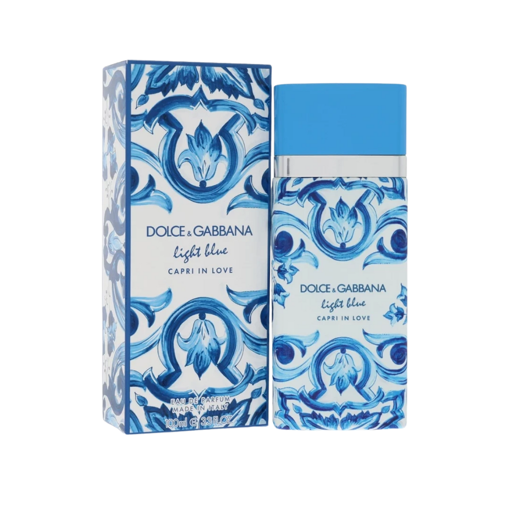 Light Blue Capri in Love Eau de Parfum by Dolce & Gabbana 3.3 OZ