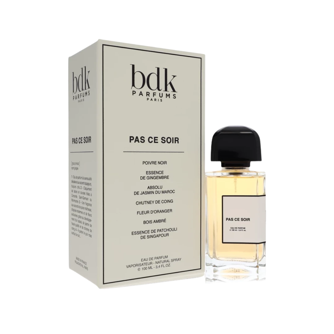 Pas Ce Soir Eau De Parfum by BDK Parfums Paris 3.4 OZ