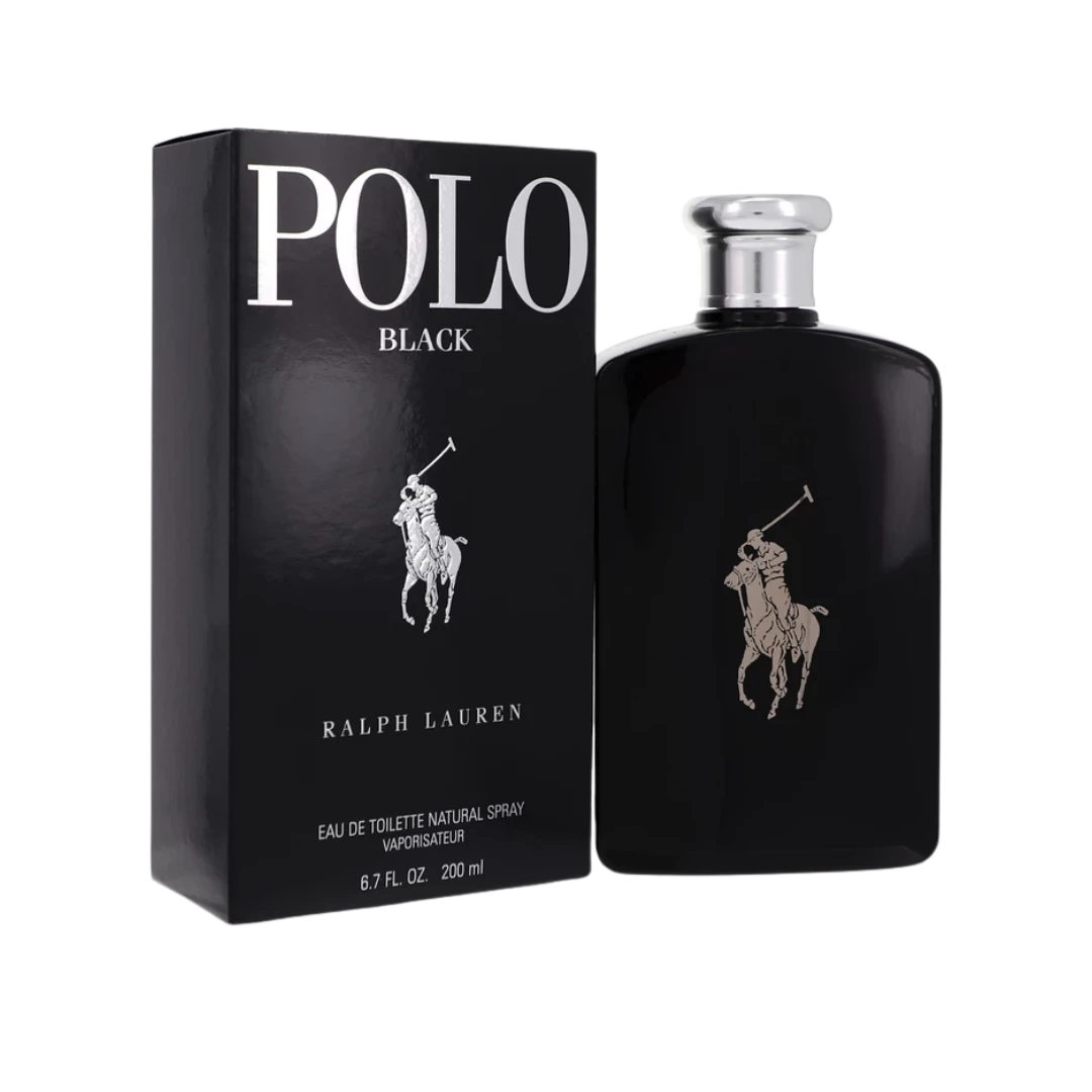 Polo Black Eau de Toilette by Ralph Lauren 6.7 OZ