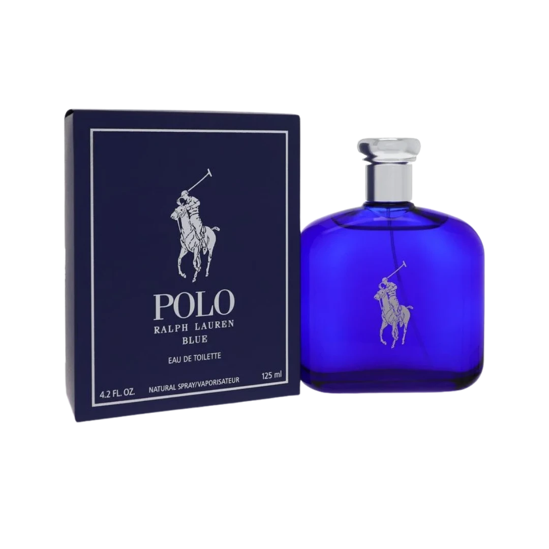 Polo Blue Eau de Toilette by Ralph Lauren 4.2 OZ