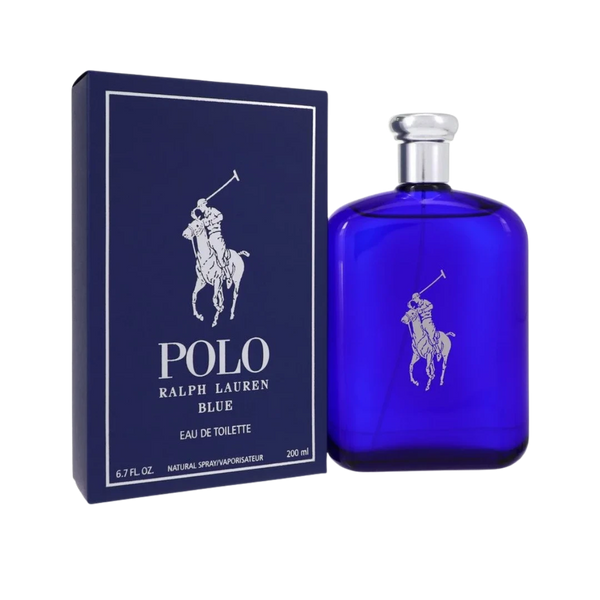 Polo Blue Eau de Toilette by Ralph Lauren 6.7 OZ