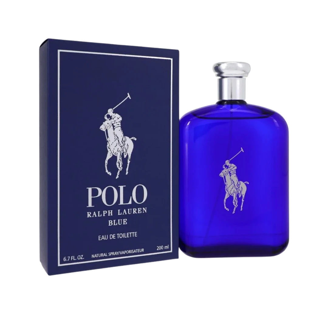 Polo Blue Eau de Toilette by Ralph Lauren 6.7 OZ