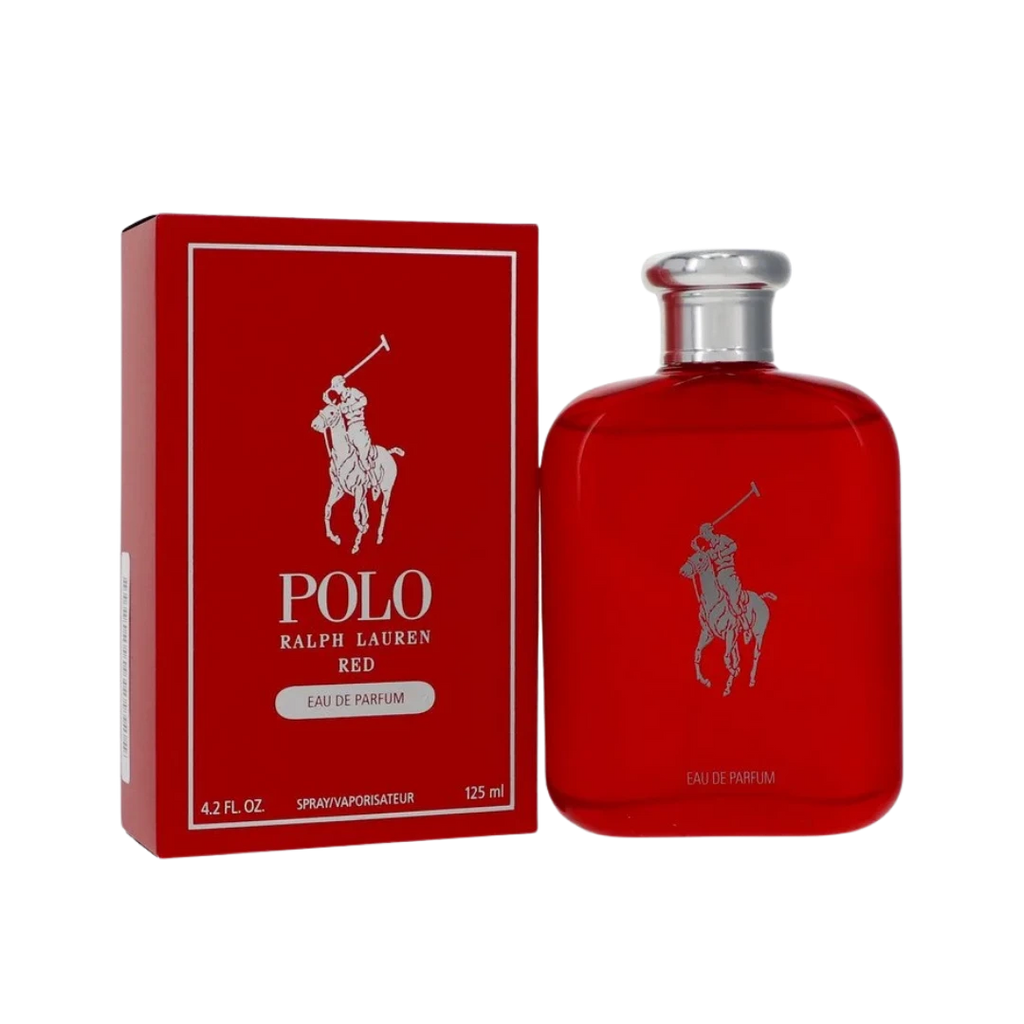 Polo Red Eau de Parfum by Ralph Lauren 4.2 OZ