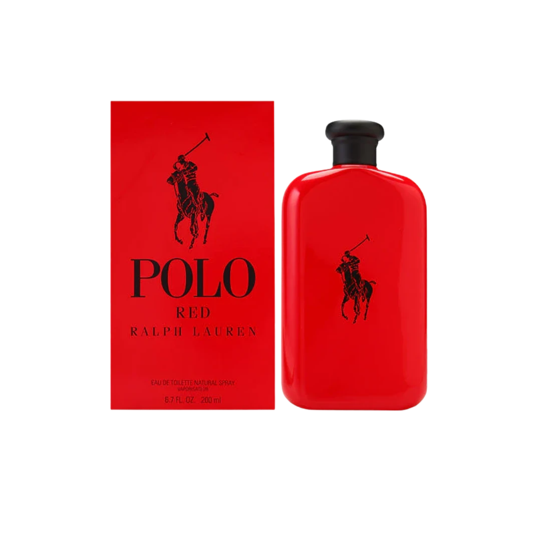Polo Red Eau de Toilette by Ralph Lauren 6.7 OZ